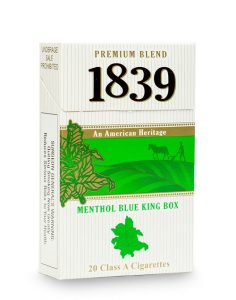 1839 Menthol Blue King Box