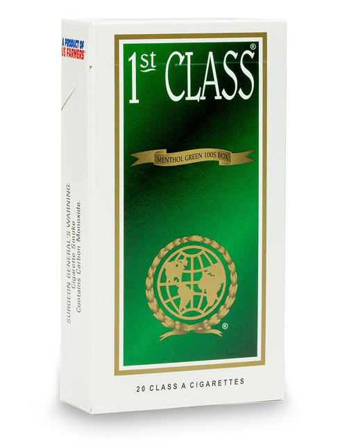 1st Class Menthol Green 100