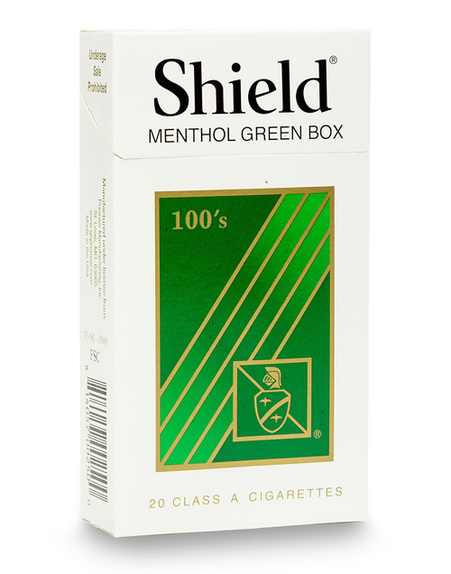 Shield Menthol Green 100