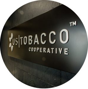 US Tobacco office sign