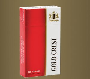 Gold Crest cigarette packaging
