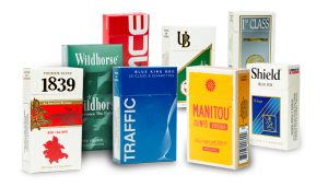 Cigarette pack photo
