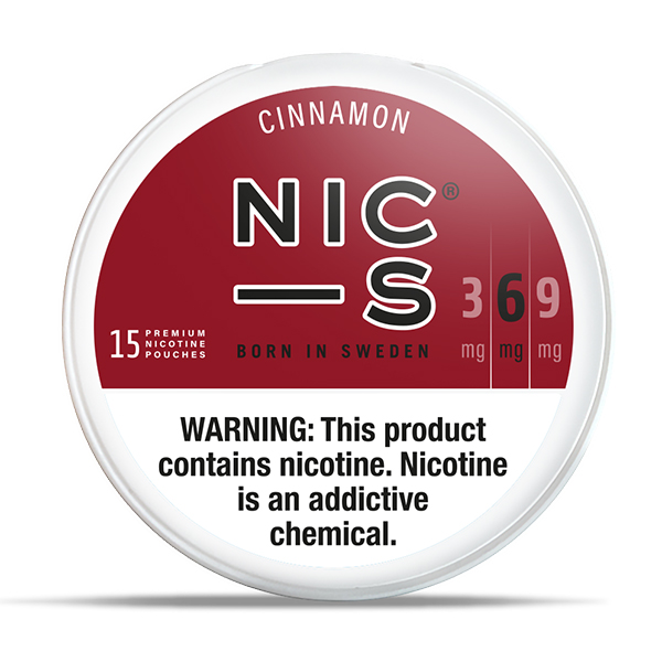 NIC-S Cinnamon 6 mg product