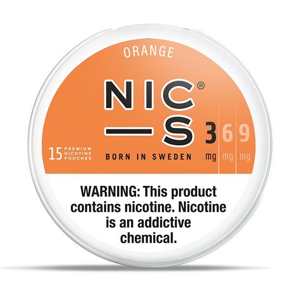 NIC-S Orange 3 mg product