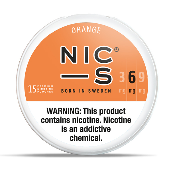 NIC-S Orange 6 mg product