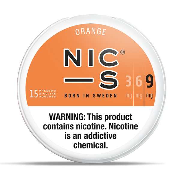 NIC-S Orange 9 mg product