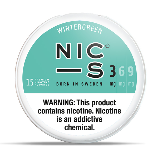 NIC-S Wintergreen 3 mg product