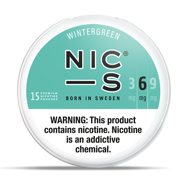 NIC-S Wintergreen 6 mg product